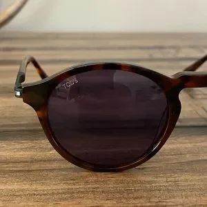 Tod’s Tortoise Frame Blue Lens 50mm Sunglasses Tod main image 2